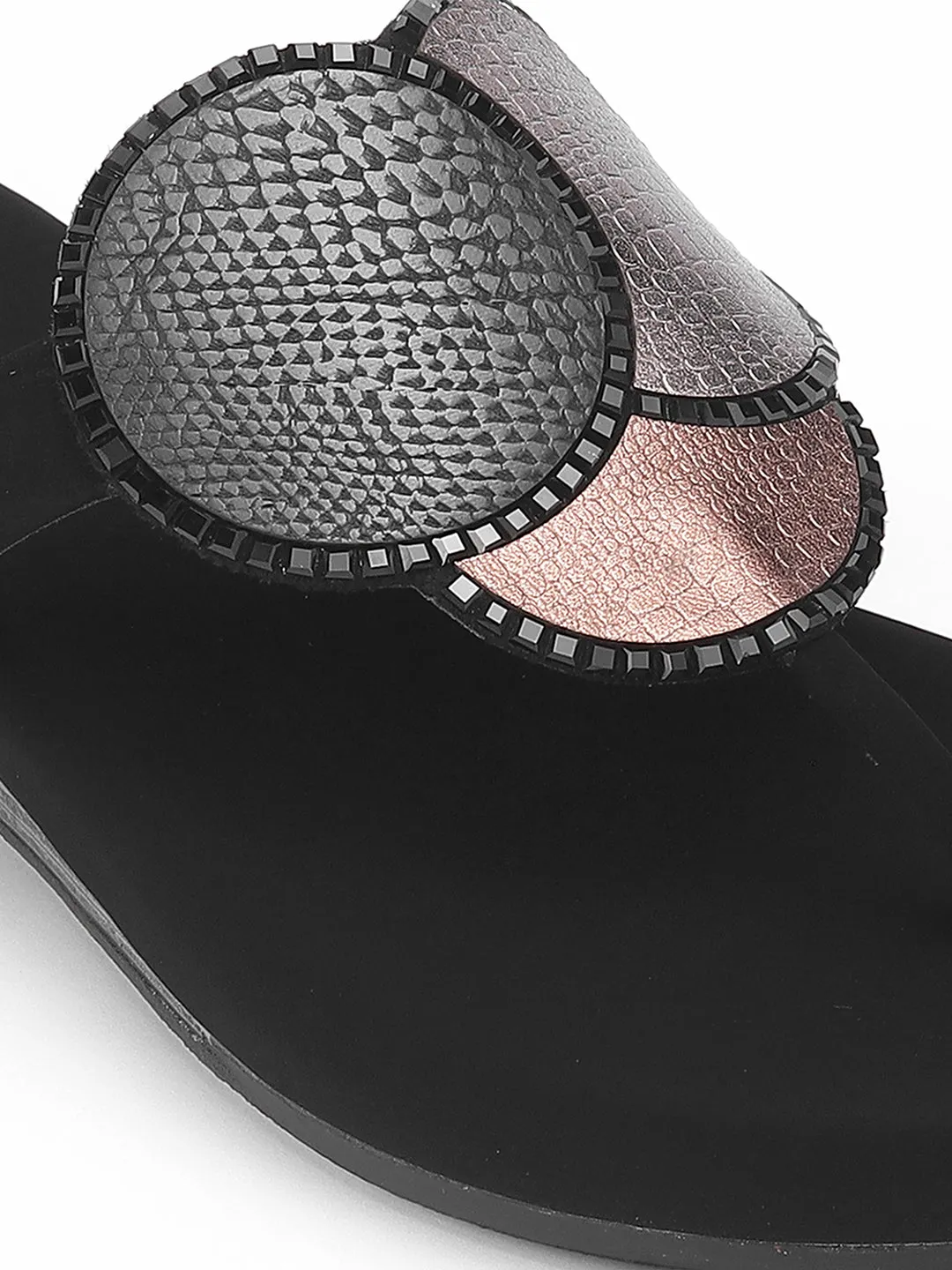T-strap Flat Sandals