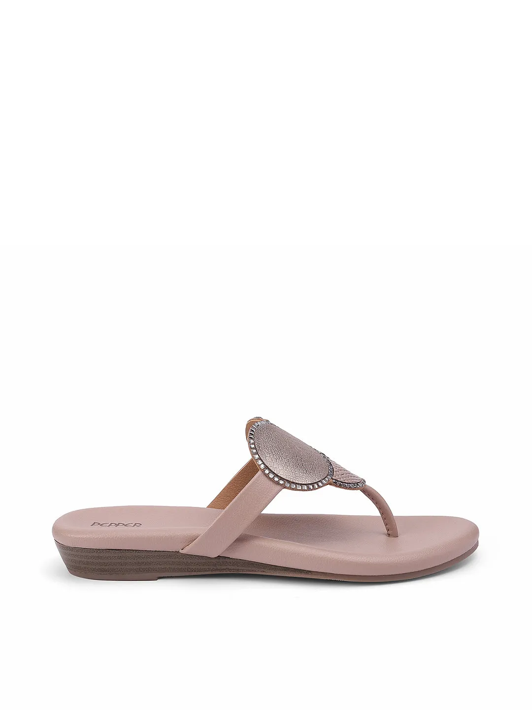 T-strap Flat Sandals