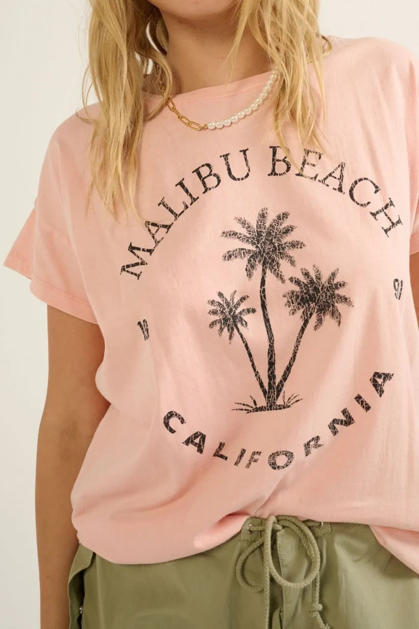 T183 MALIBU BEACH TEE