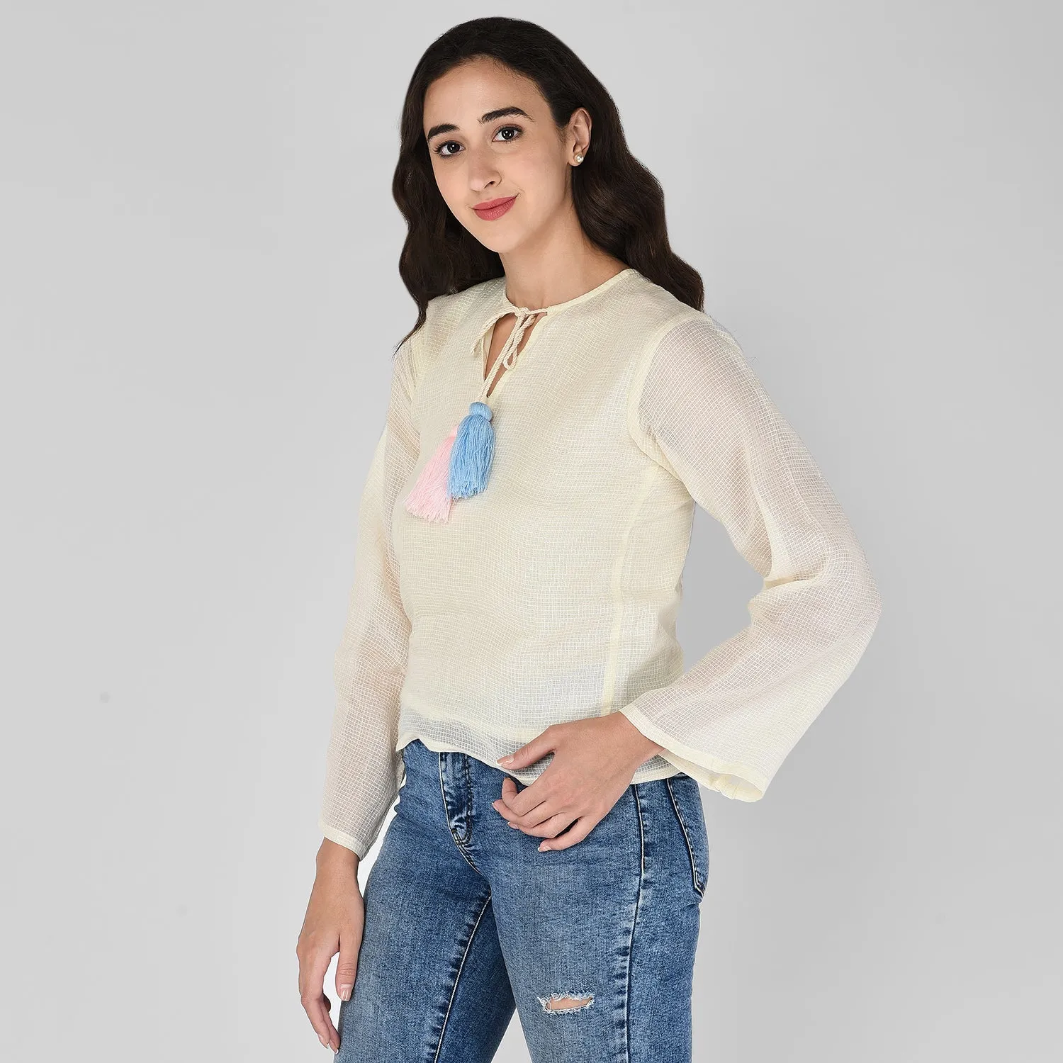 Tassel Tie Top