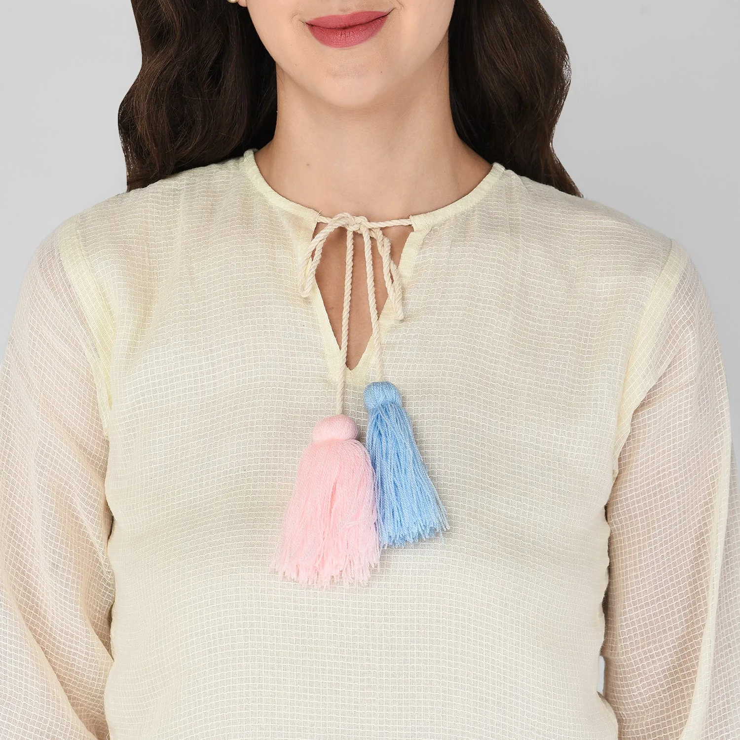 Tassel Tie Top