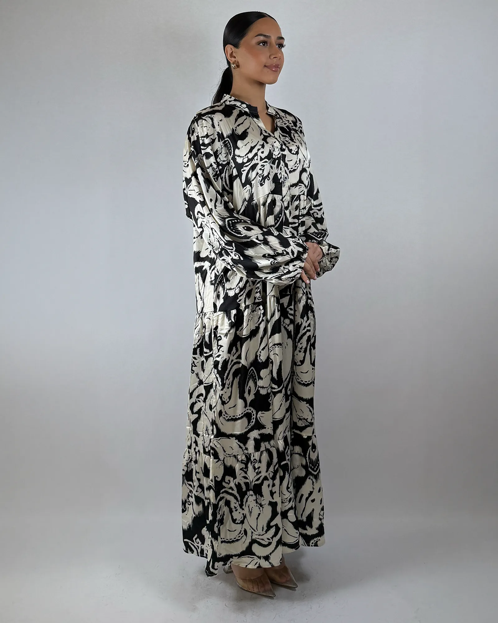 The Black Willowlight Dress