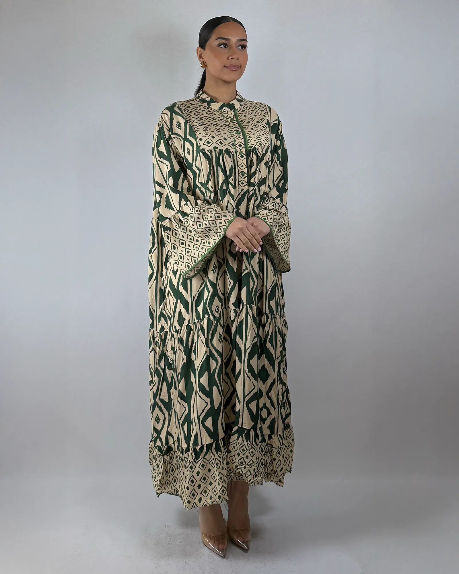 The Green Elmshade Dress