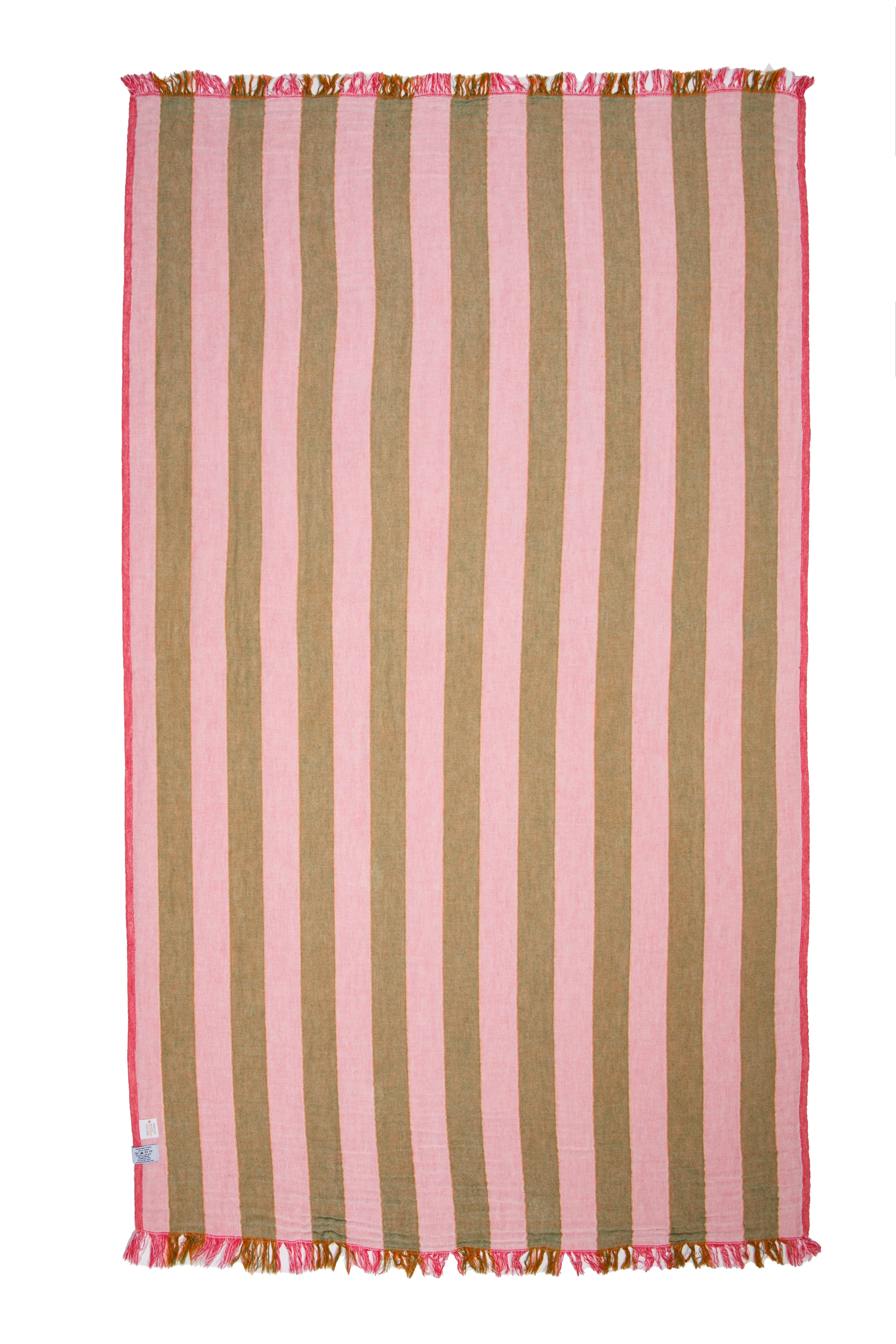Tofino Towel Banks Muslin Gauze Stripe Towel