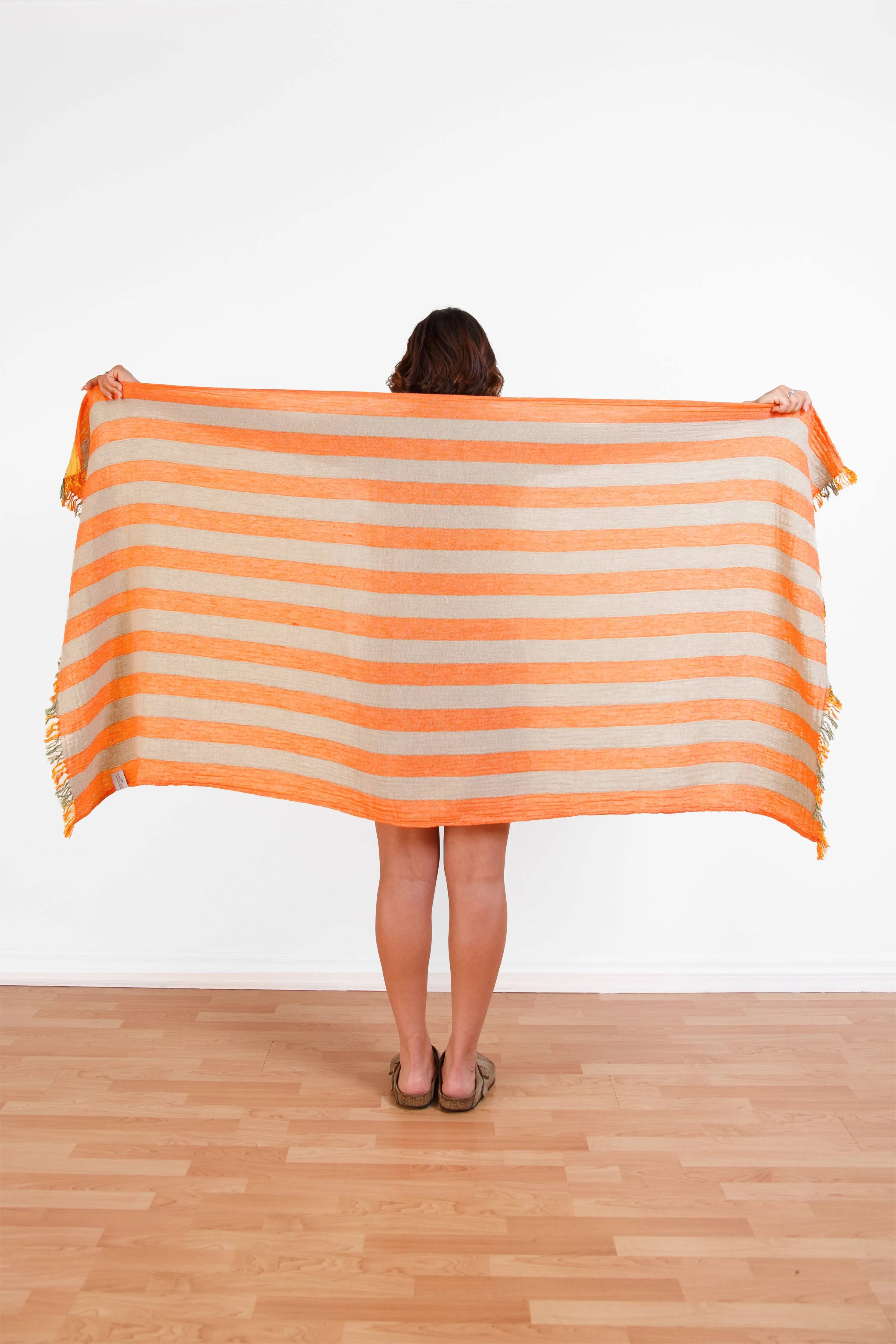 Tofino Towel Banks Muslin Gauze Stripe Towel