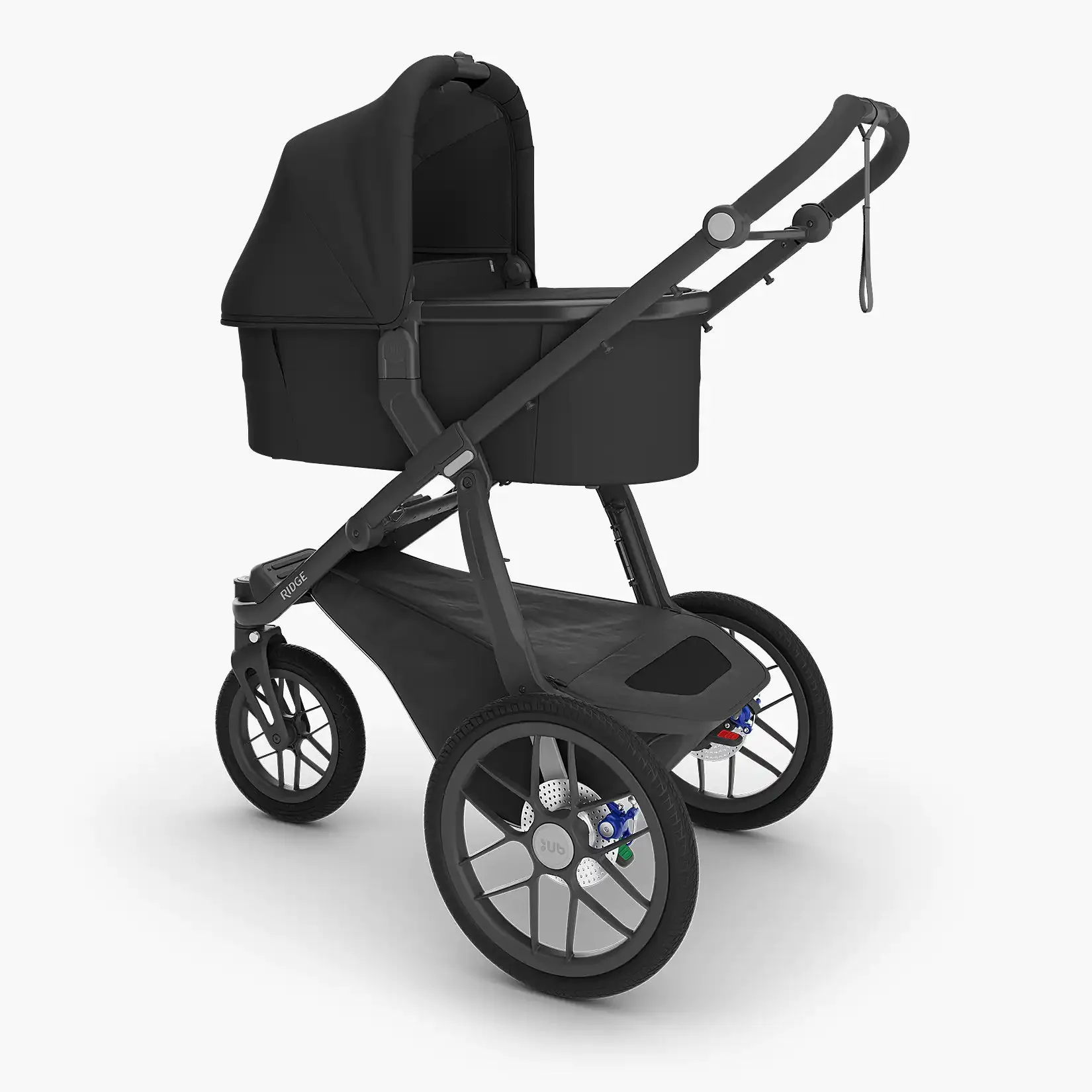 UPPAbaby Bassinet V3 - Gwen (Green Mélange/Carbon Frame)