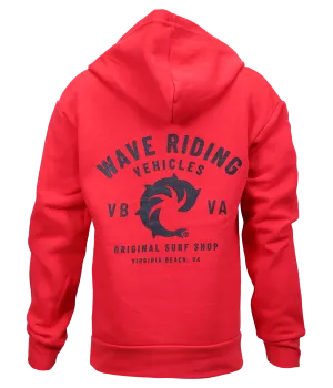 VB Surf Shop Youth Zip Hooded Sweatshirt