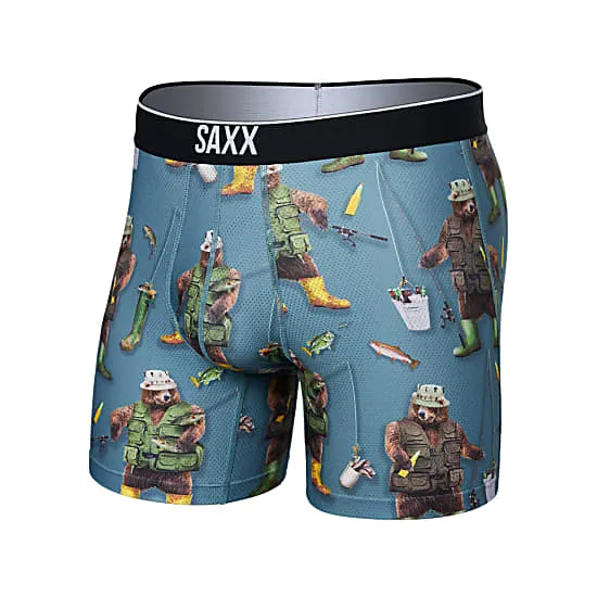 Volt Boxer Brief - Water Foul/Washed Teal
