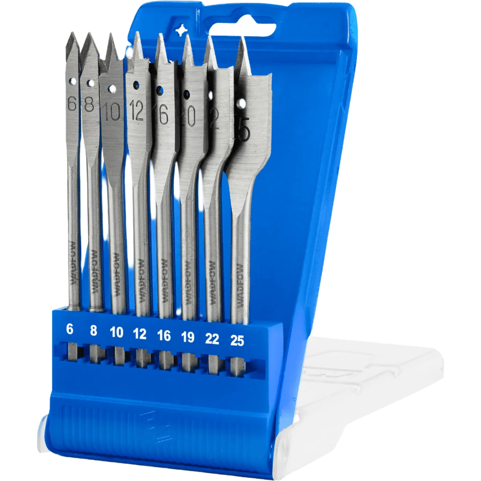 Wadfow 8 Pieces Flat Wood Drill Bit - WWF6B08