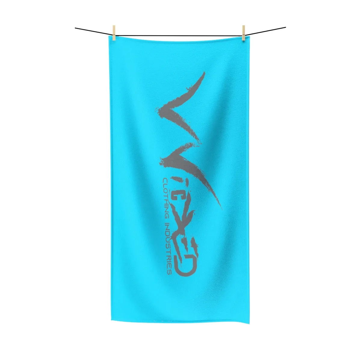 WCI TEAL TOWEL/Polycotton Towel