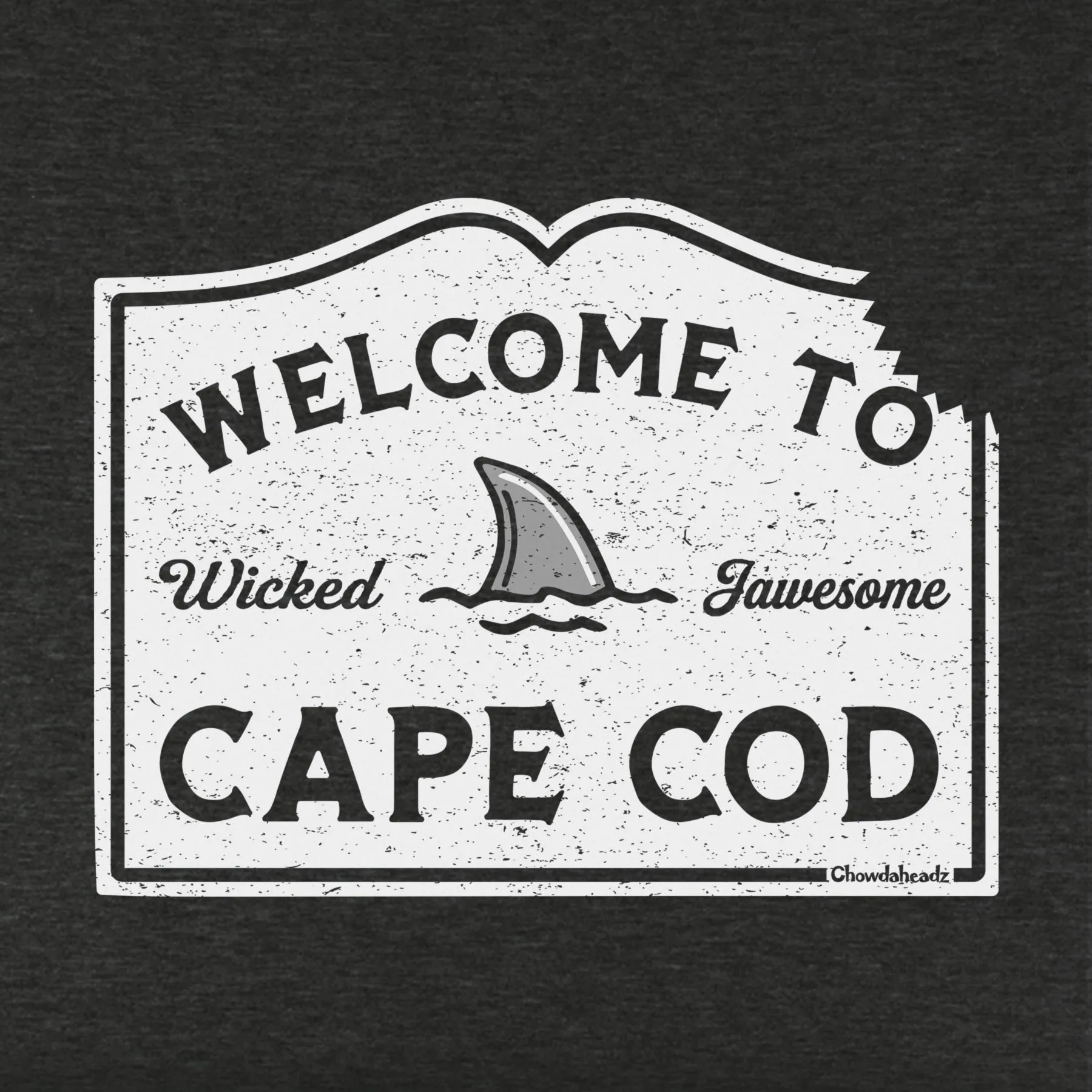 Welcome To Cape Cod Sign Youth Hoodie