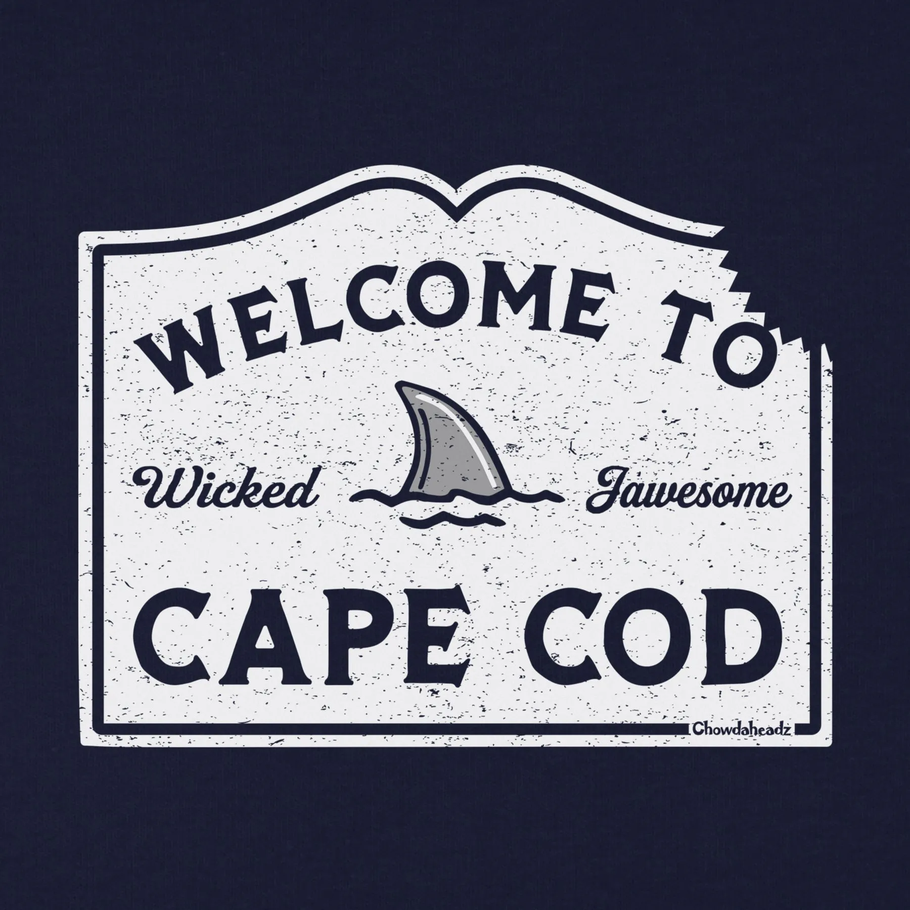 Welcome To Cape Cod Sign Youth Hoodie