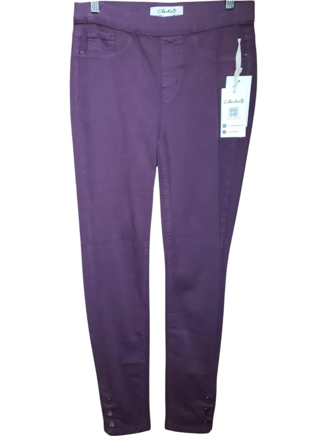Women's Pull On Twill Pants In Porto