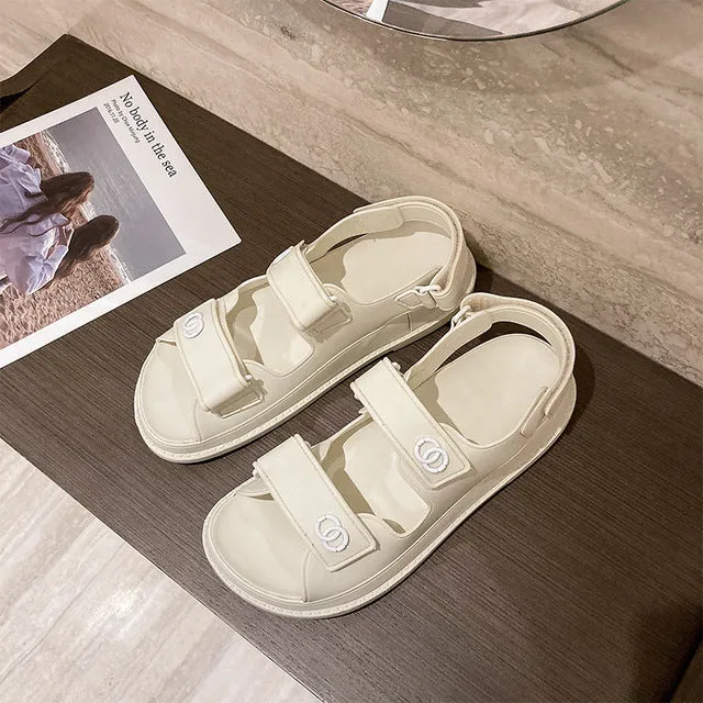Women's Small Fragrance Flat Sandals