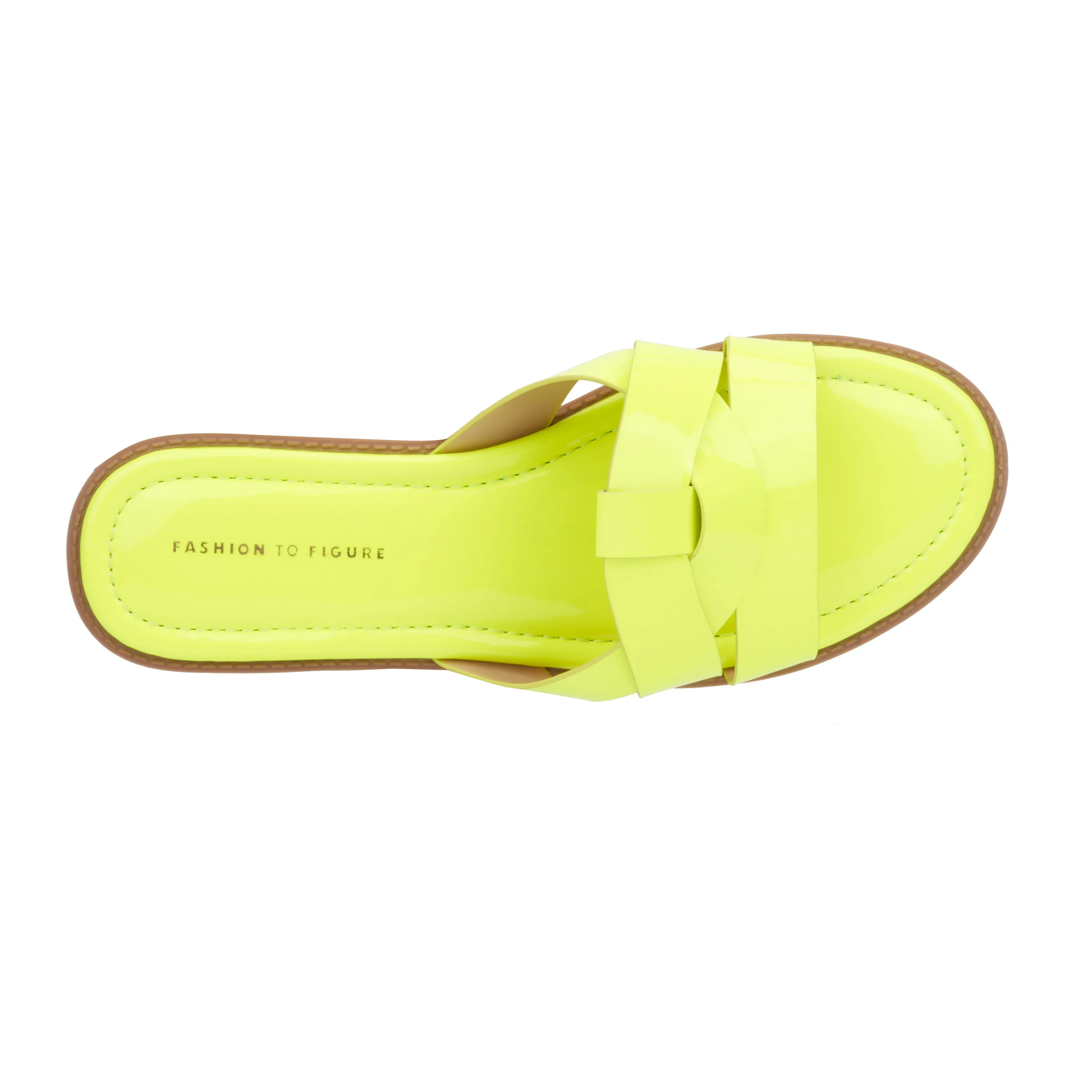 Women's Tiana Flat Sandal - Wide Width Slide Sandals