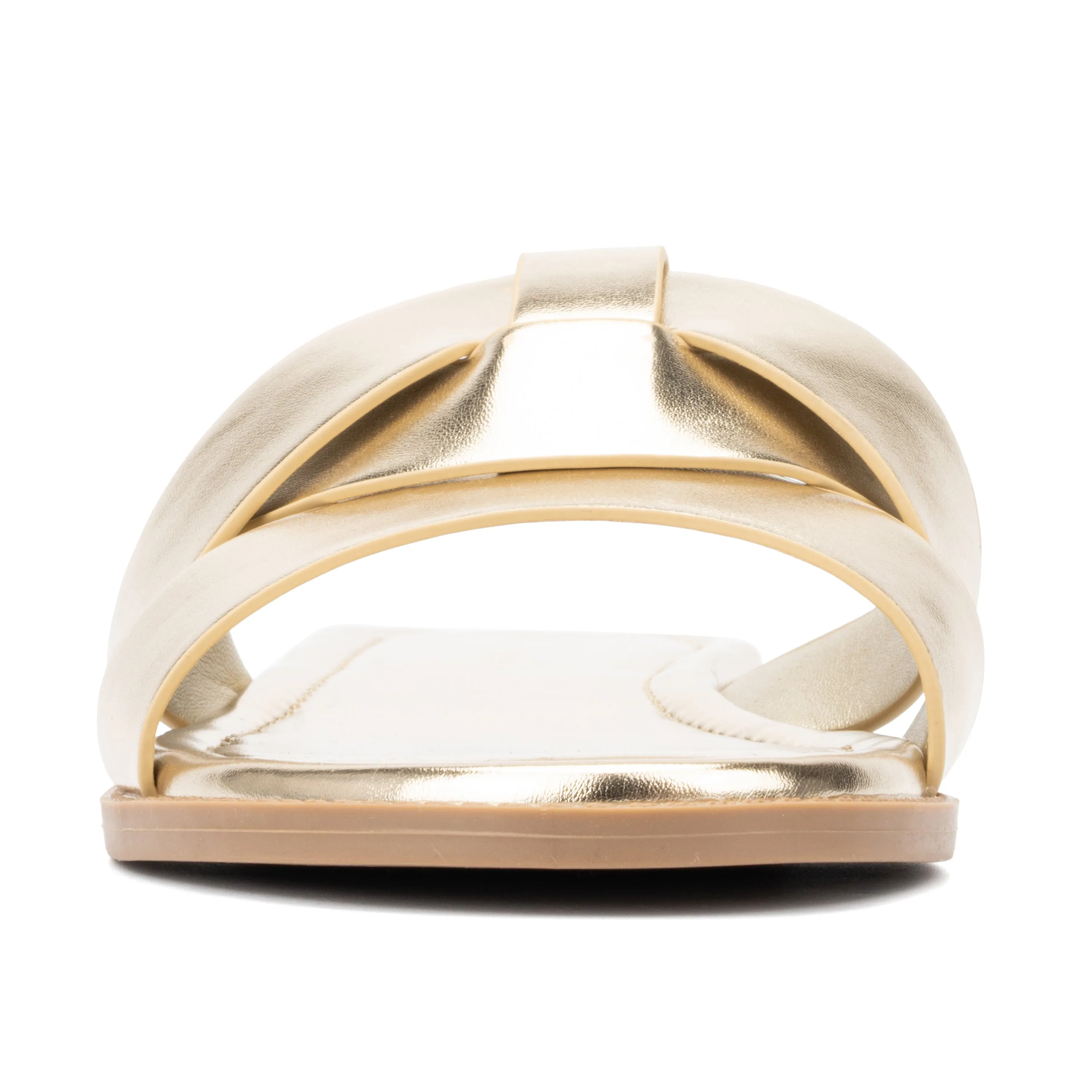 Women's Tiana Flat Sandal - Wide Width Slide Sandals
