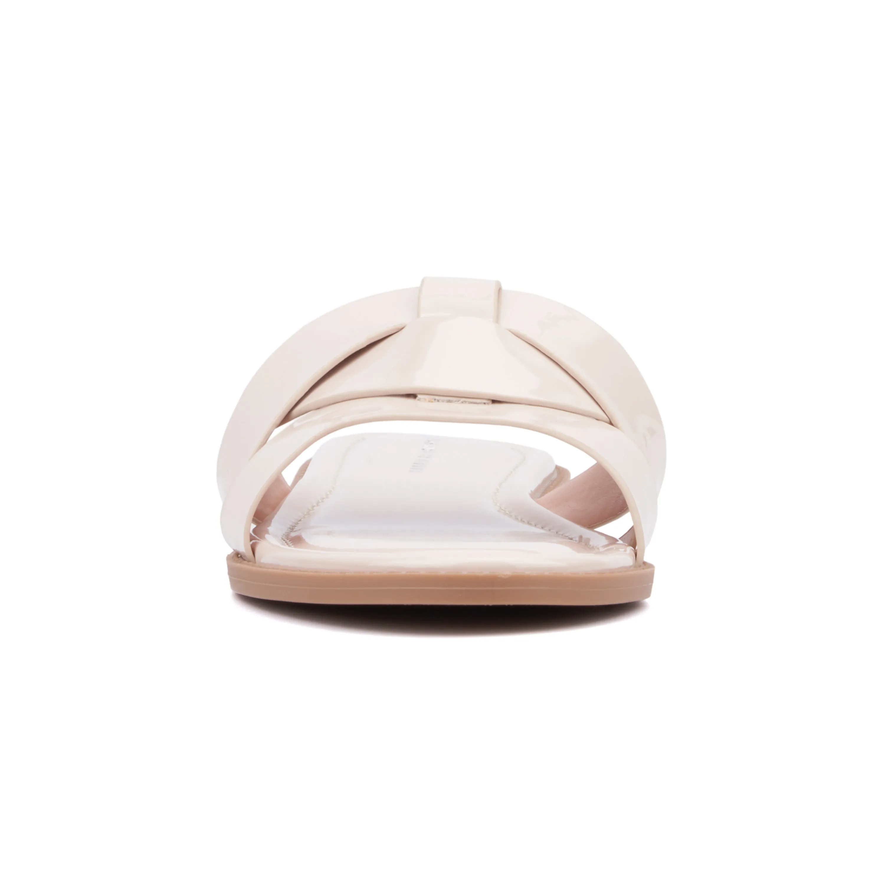Women's Tiana Flat Sandal - Wide Width Slide Sandals