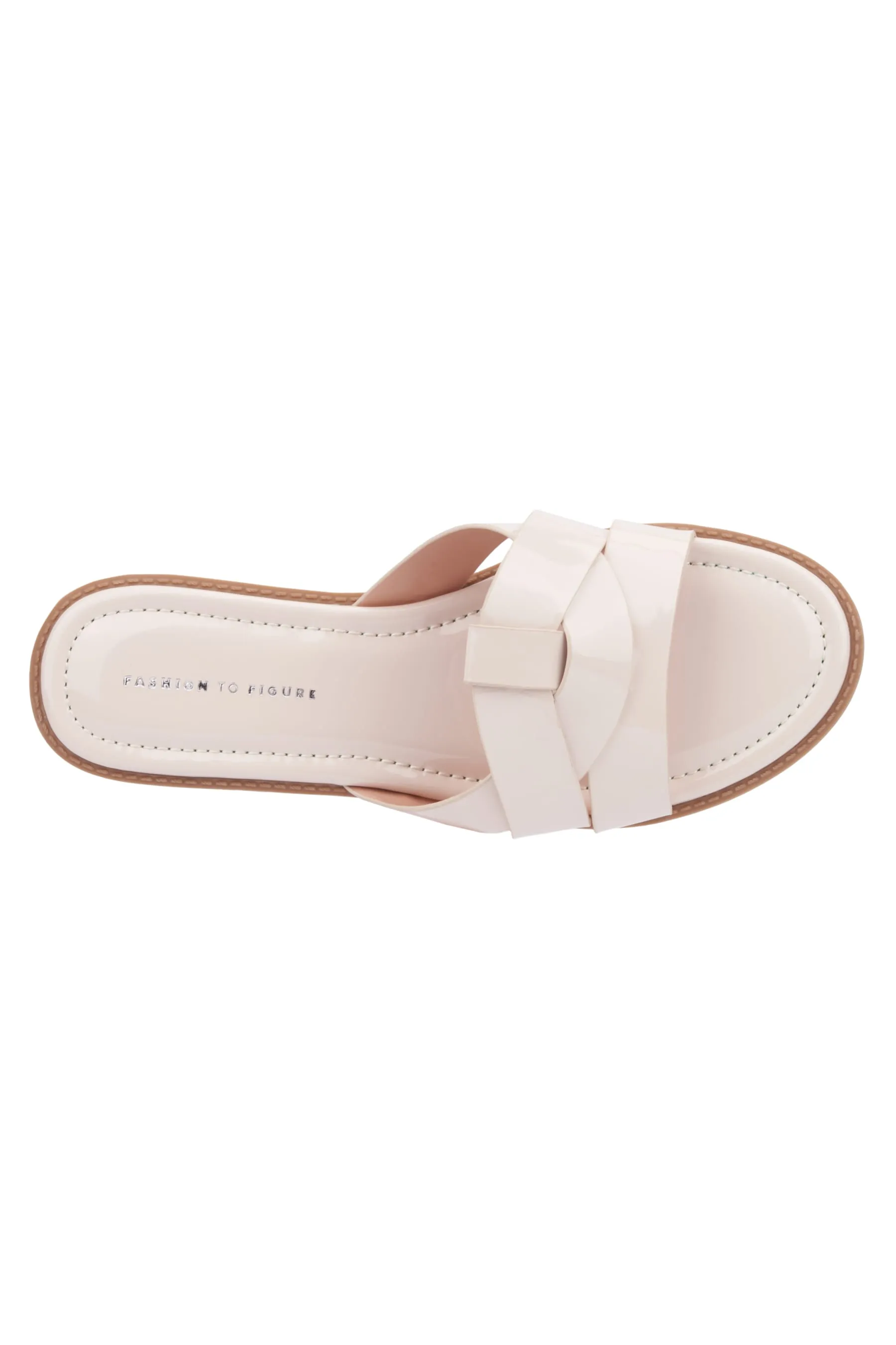 Women's Tiana Flat Sandal - Wide Width Slide Sandals