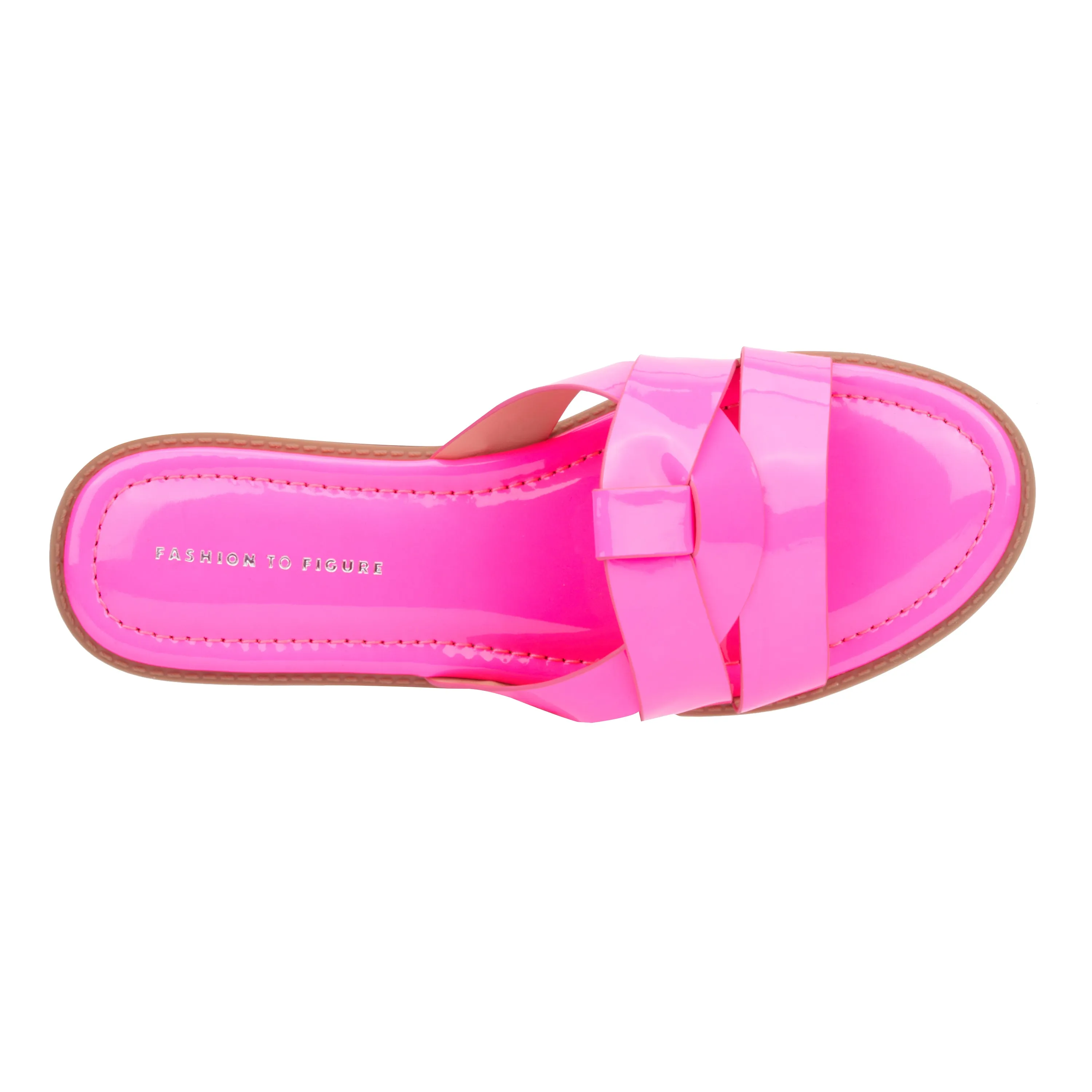Women's Tiana Flat Sandal - Wide Width Slide Sandals