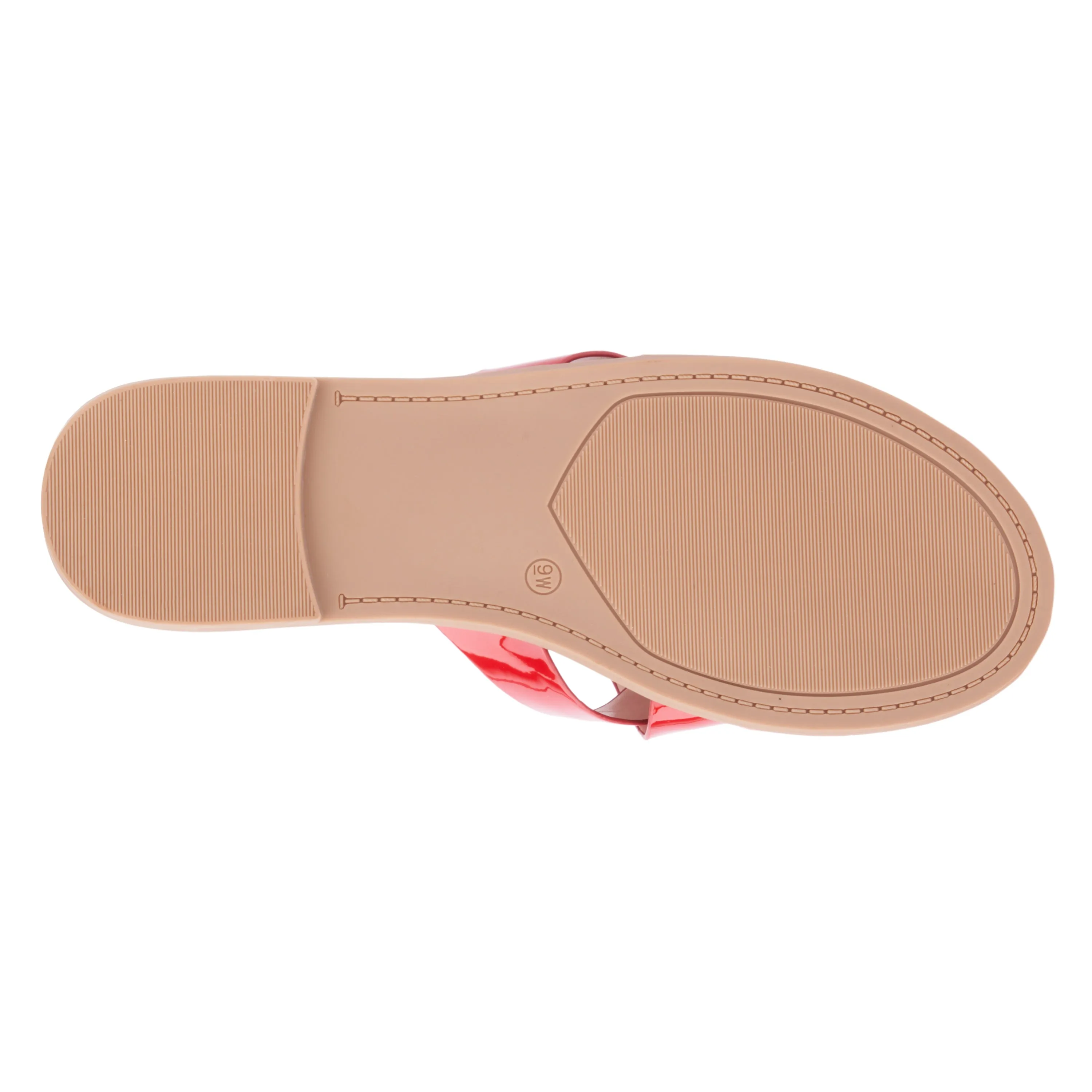 Women's Tiana Flat Sandal - Wide Width Slide Sandals