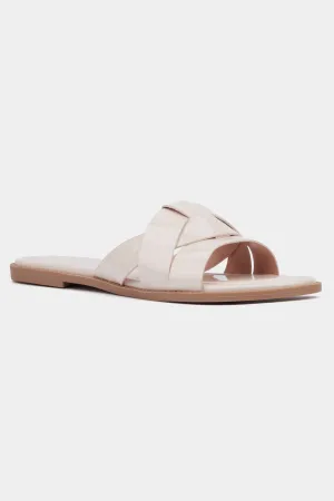 Women's Tiana Flat Sandal - Wide Width Slide Sandals