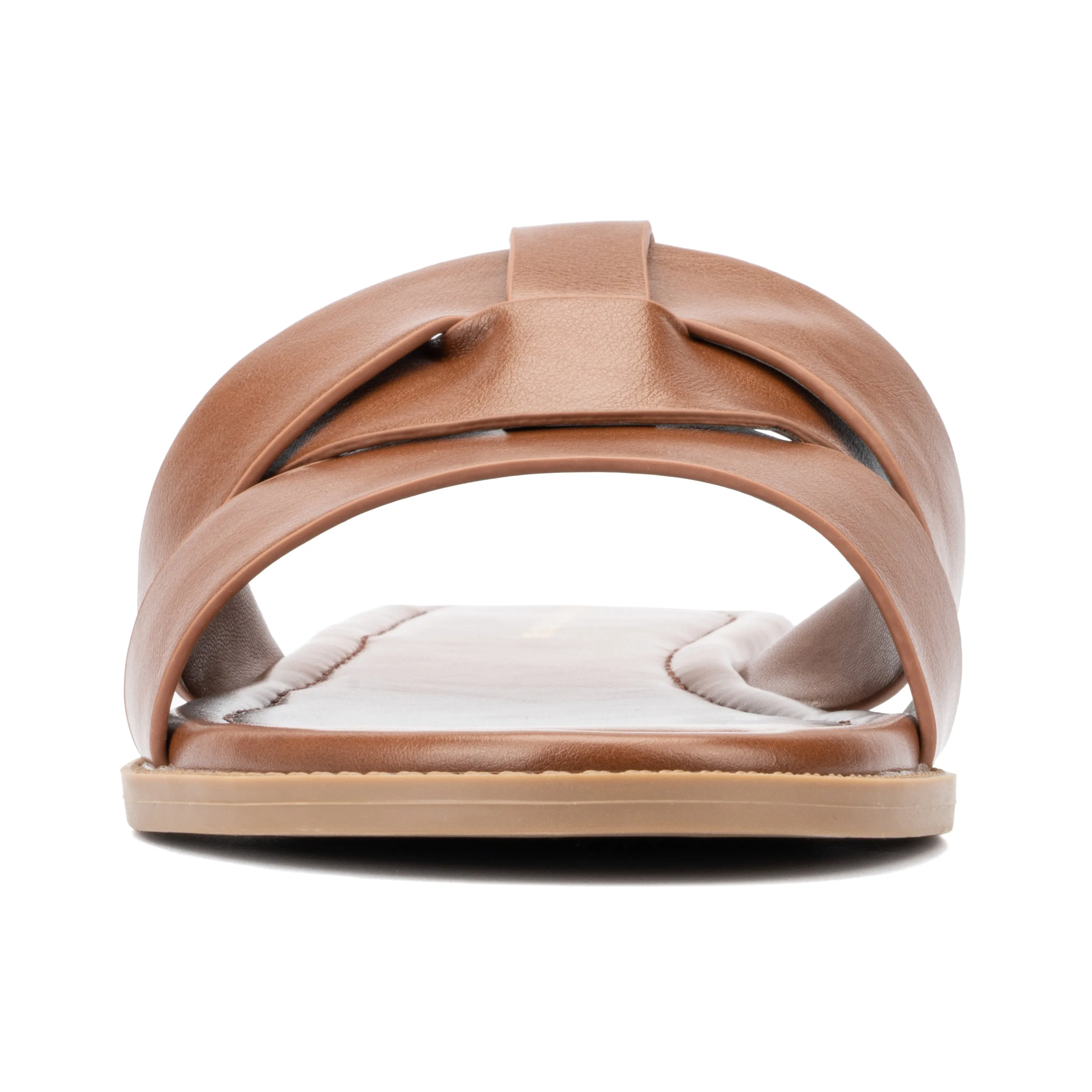 Women's Tiana Flat Sandal - Wide Width Slide Sandals