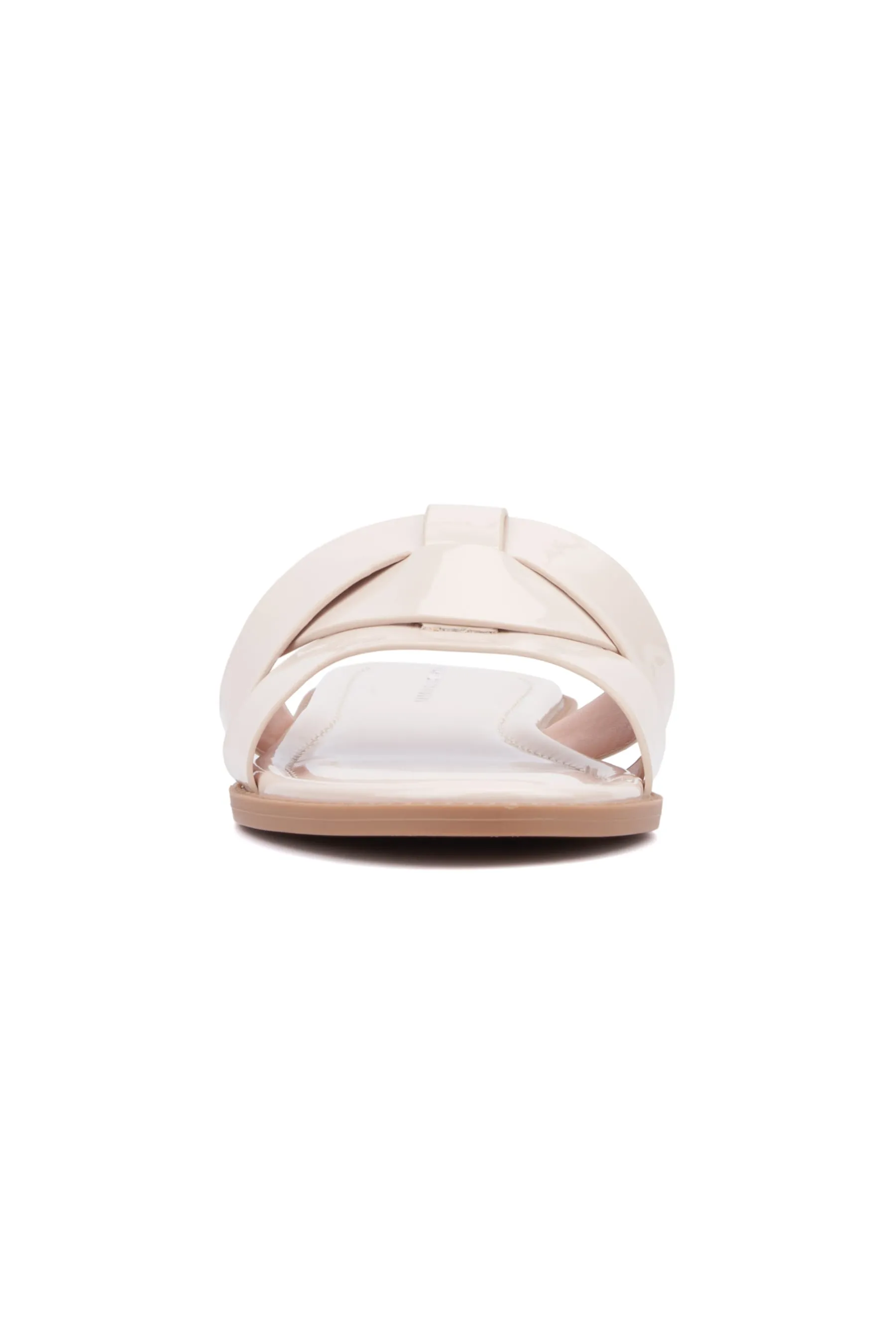Women's Tiana Flat Sandal - Wide Width Slide Sandals
