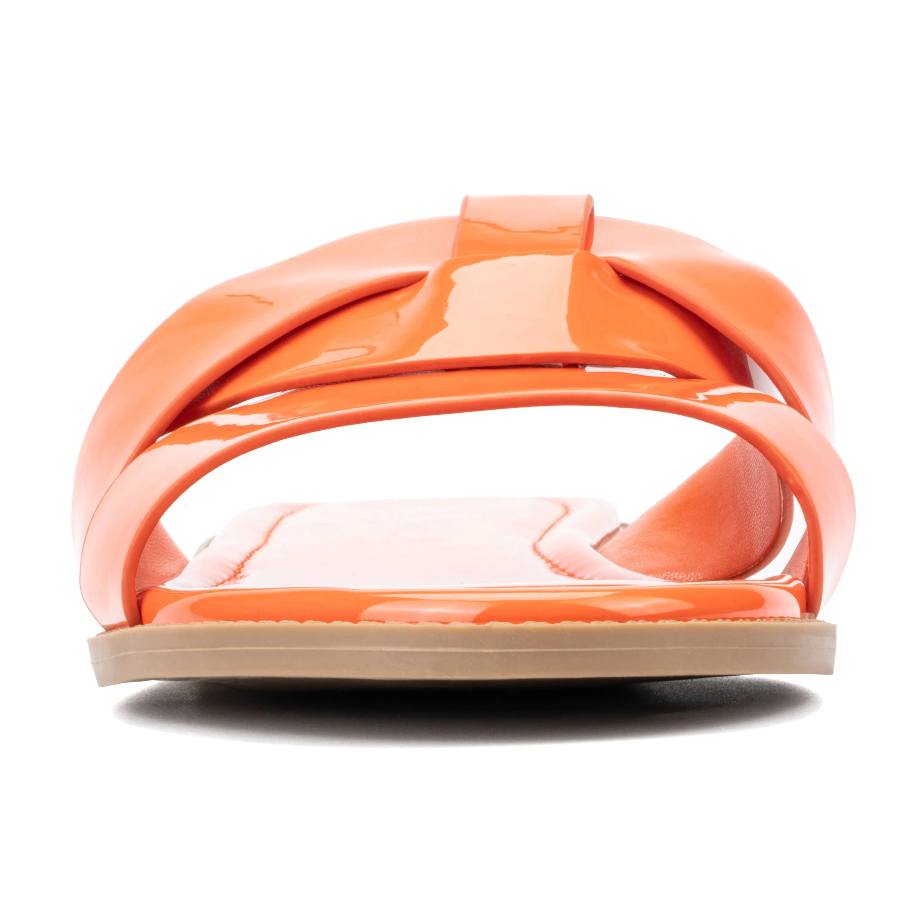 Women's Tiana Flat Sandal - Wide Width Slide Sandals