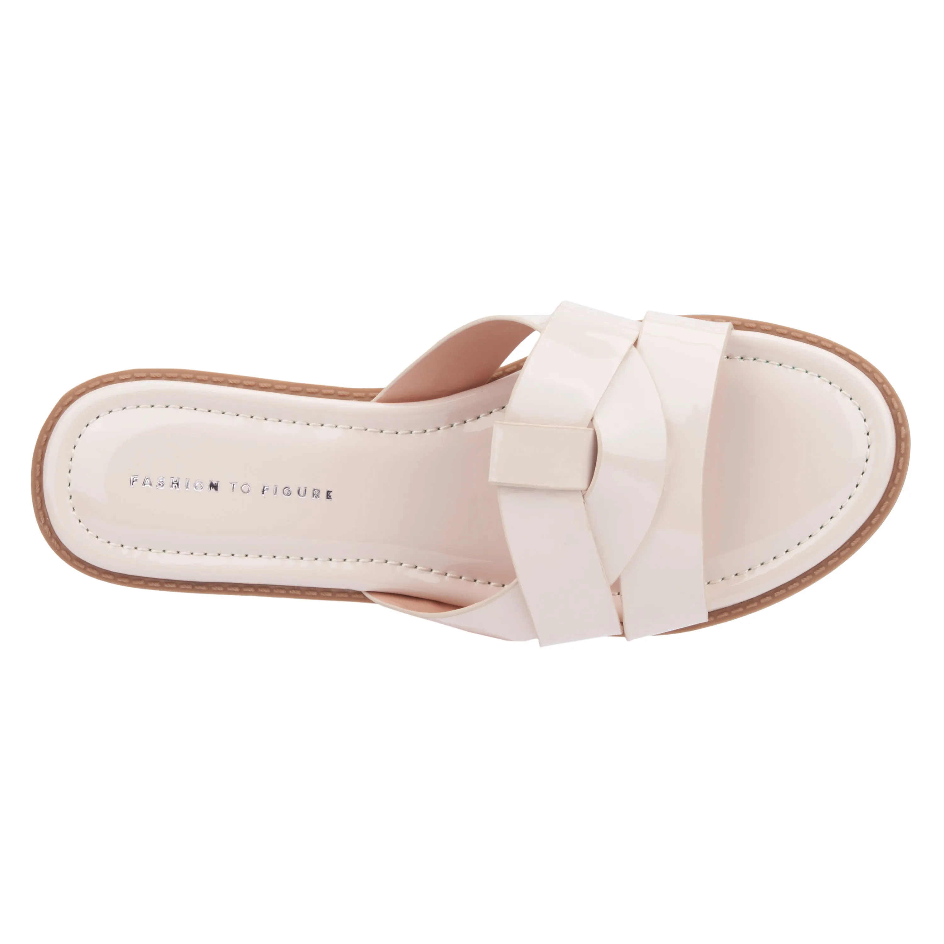 Women's Tiana Flat Sandal - Wide Width Slide Sandals