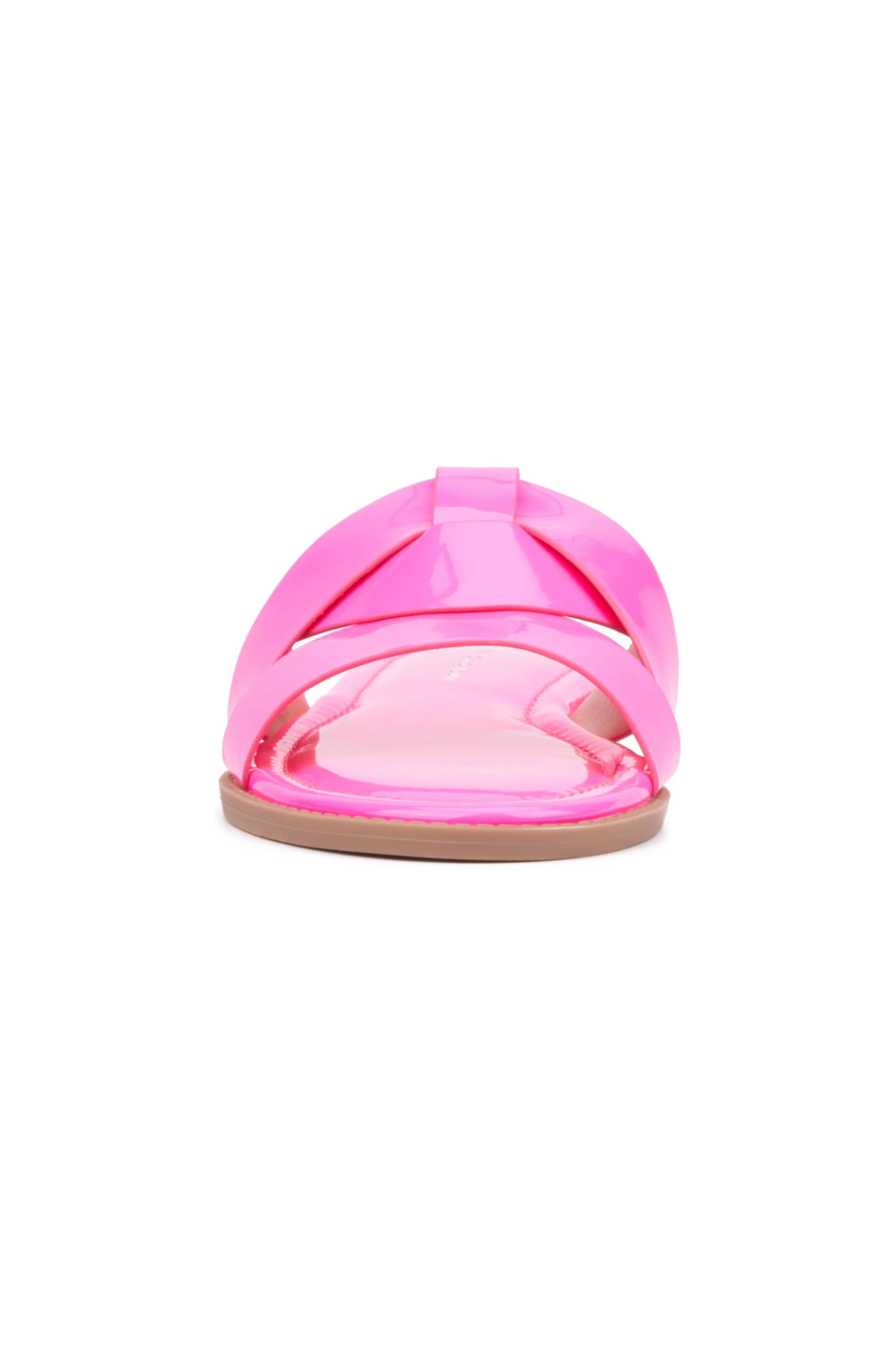 Women's Tiana Flat Sandal - Wide Width Slide Sandals