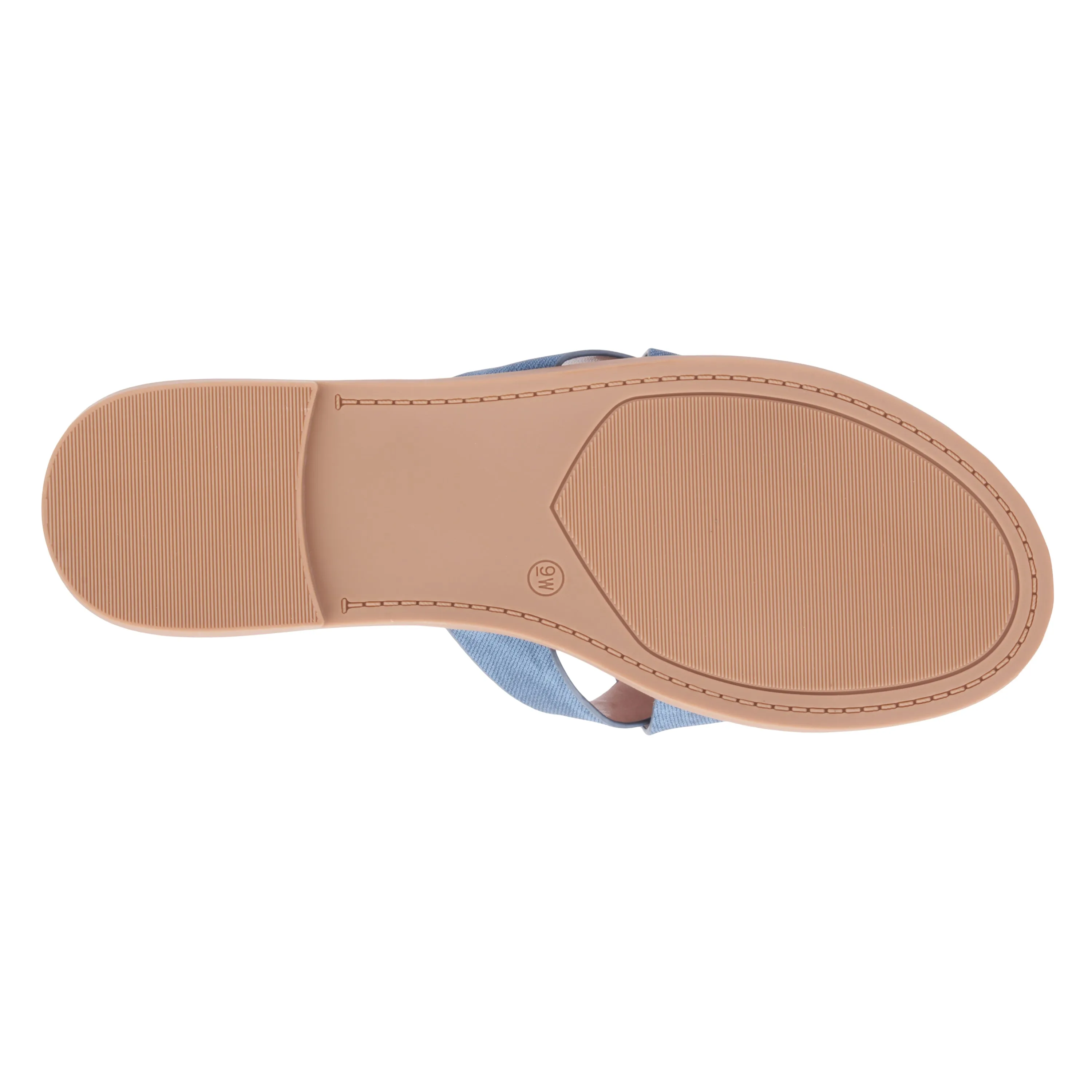 Women's Tiana Flat Sandal - Wide Width Slide Sandals