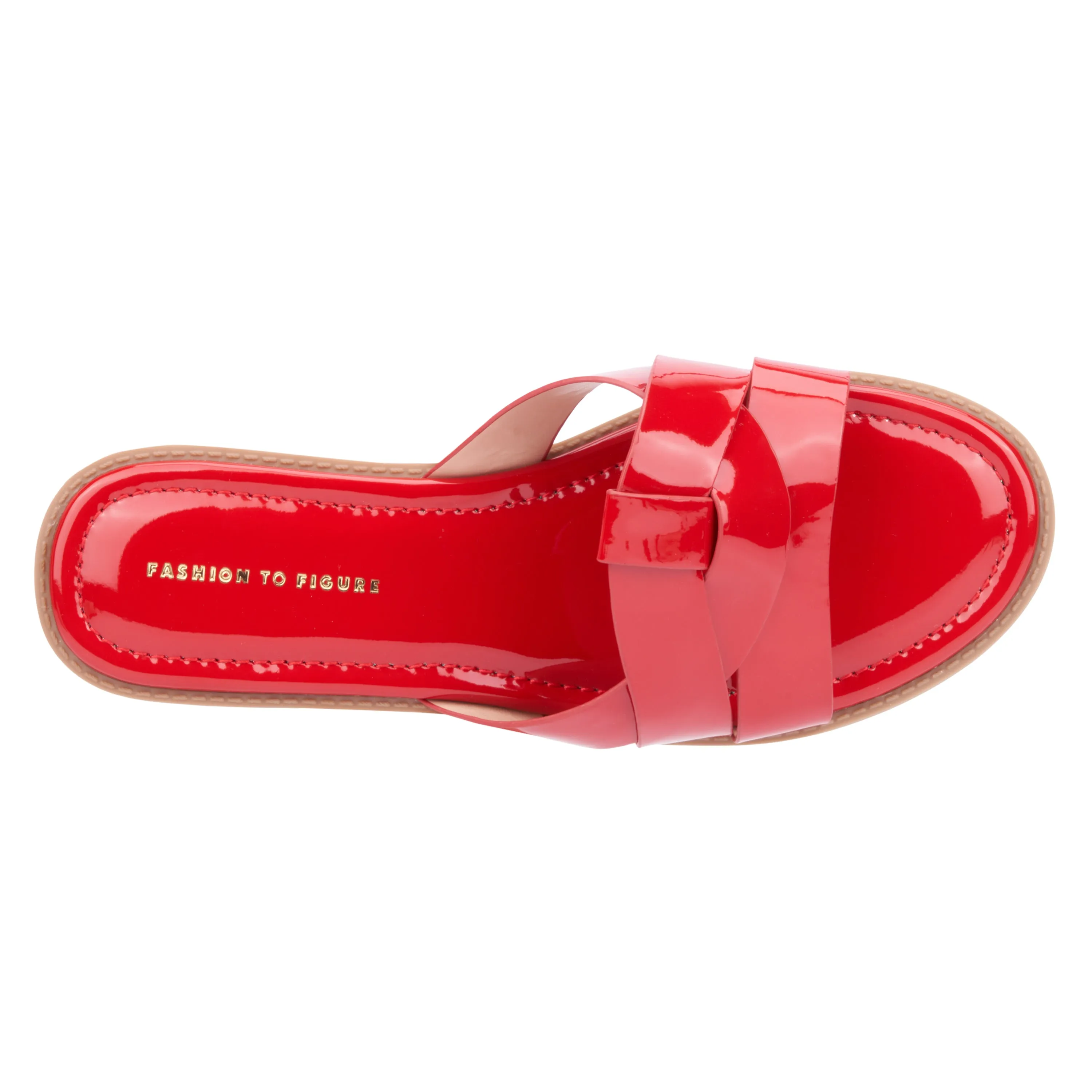 Women's Tiana Flat Sandal - Wide Width Slide Sandals
