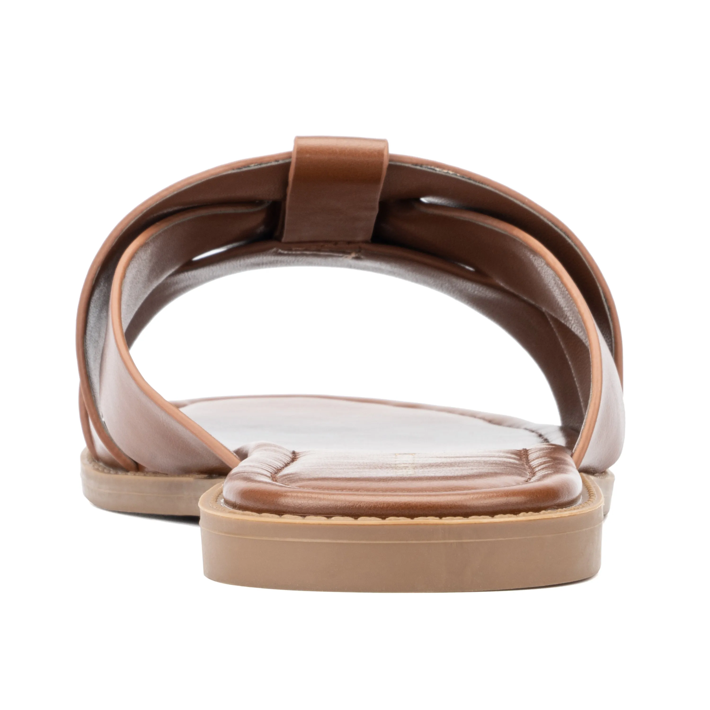 Women's Tiana Flat Sandal - Wide Width Slide Sandals