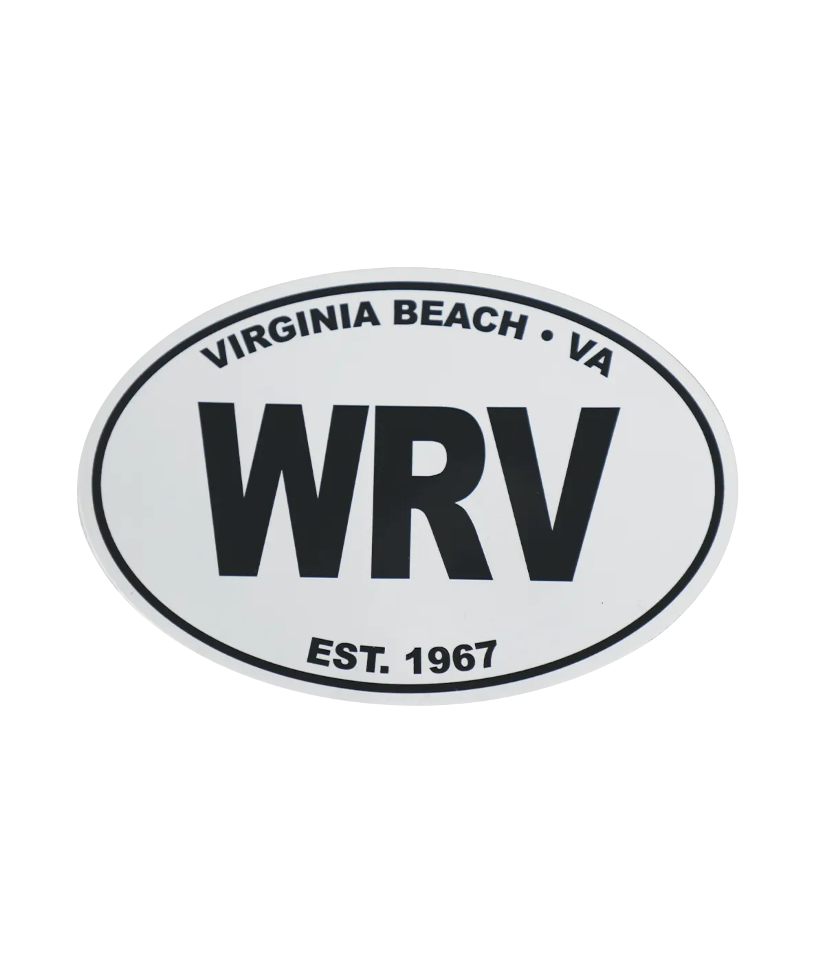 WRV Euro Oval Decal