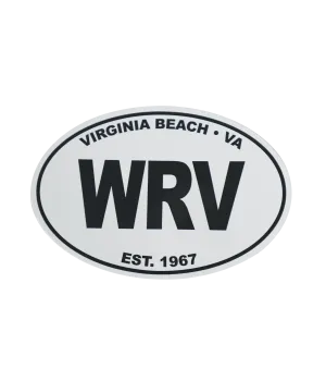 WRV Euro Oval Decal