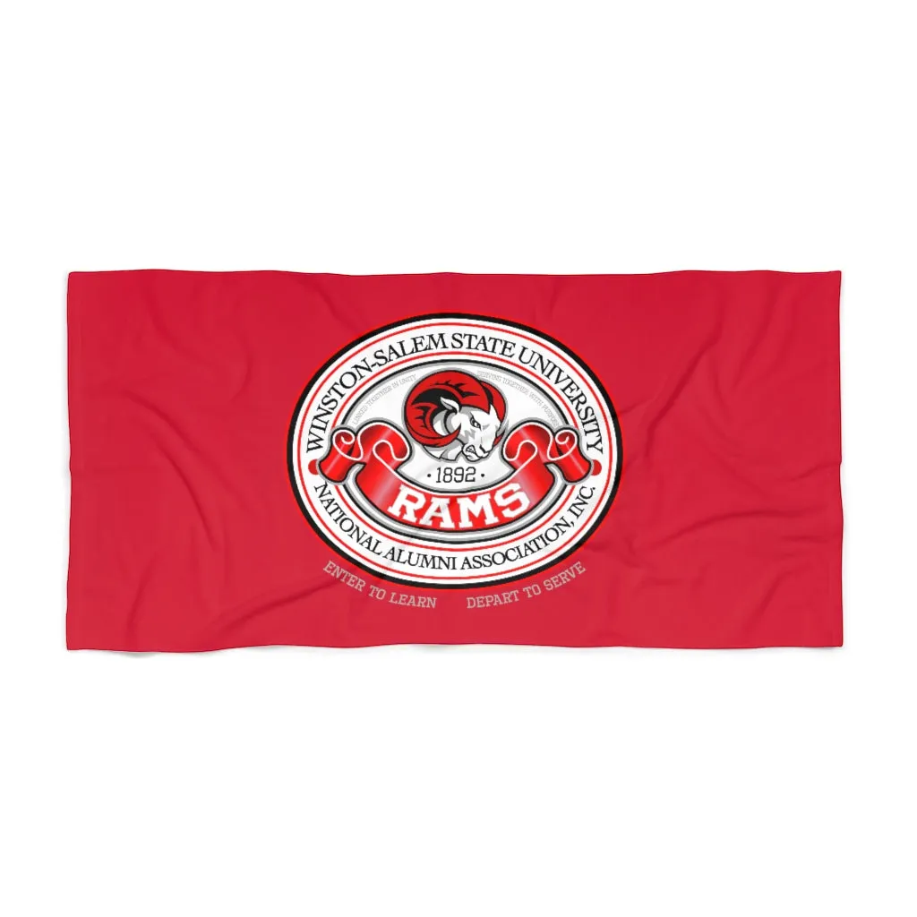 WSSU NAA BEACH TOWEL