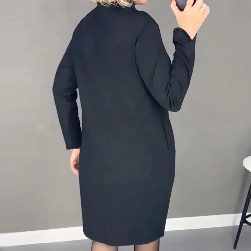 🎅Xmas Specials🎄Round Neck Elegant Fashion Simple Dress