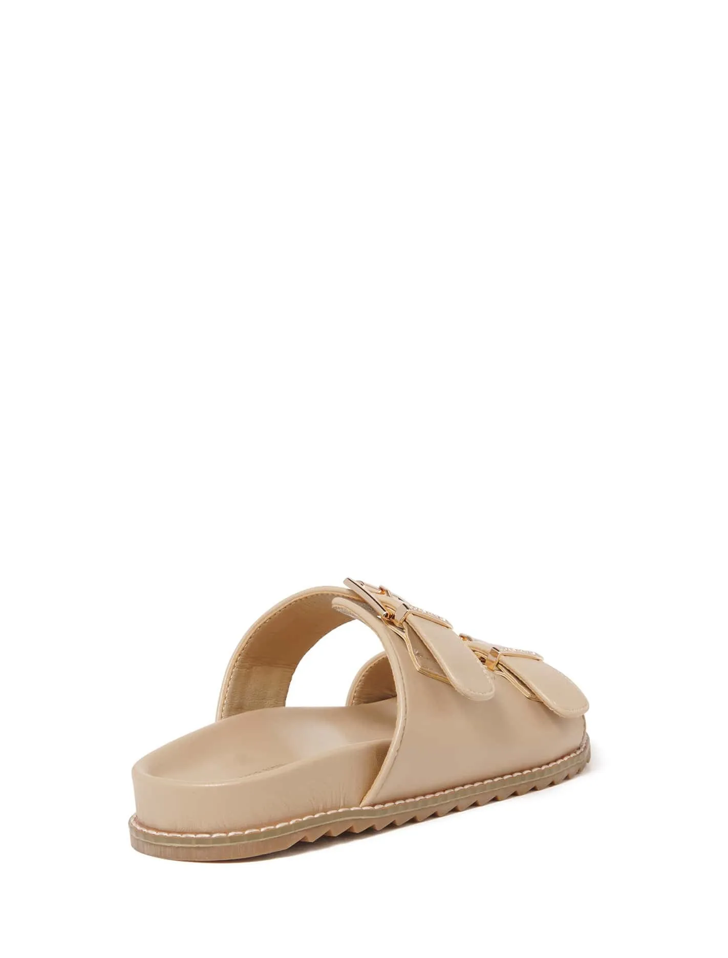 Zanah Buckle Flat Slide