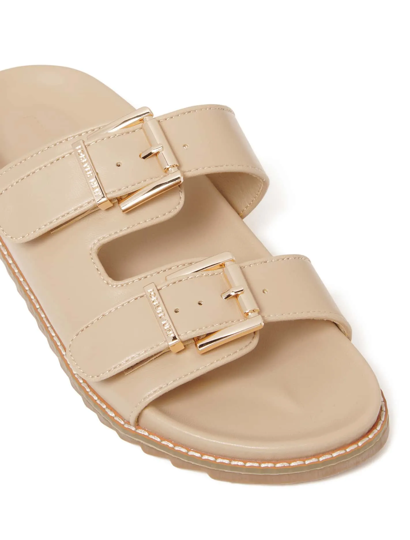 Zanah Buckle Flat Slide